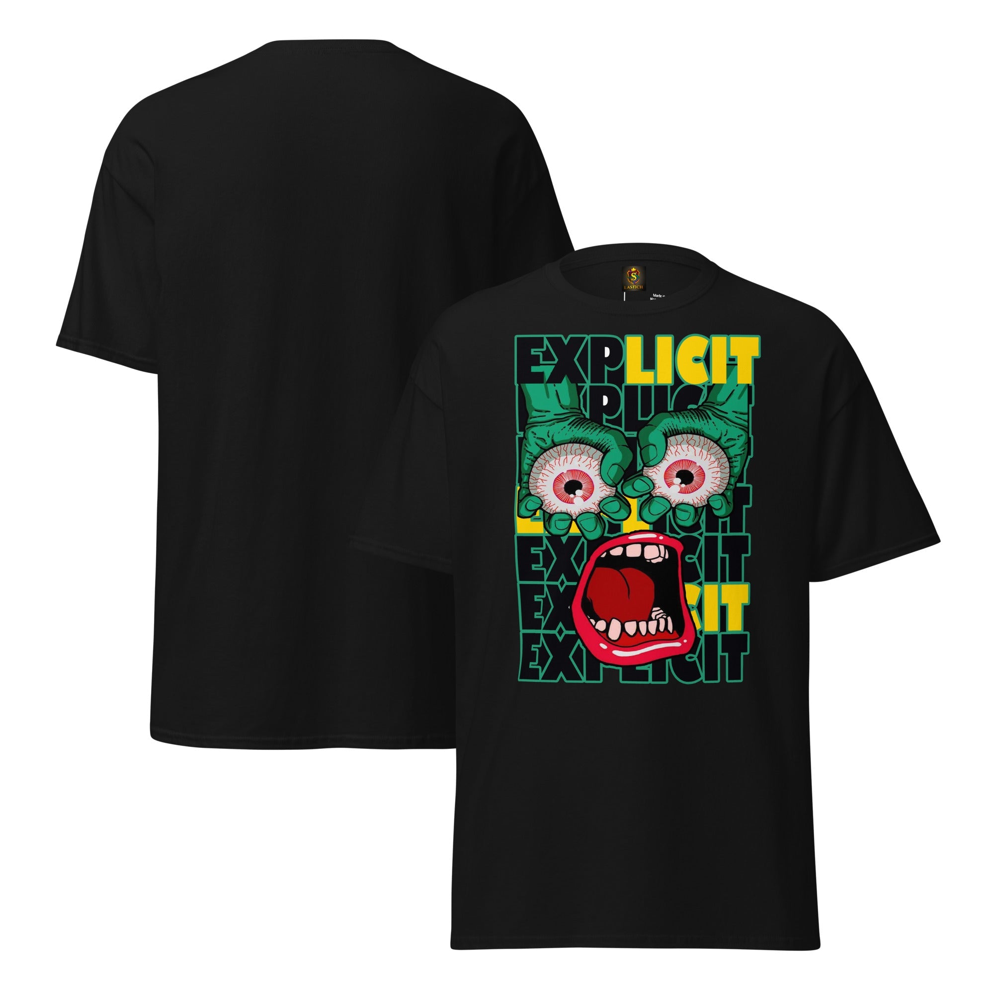 "LASTICH Unisex Anime Tee: Stylish 100% Cotton Classic Fit Shirt"