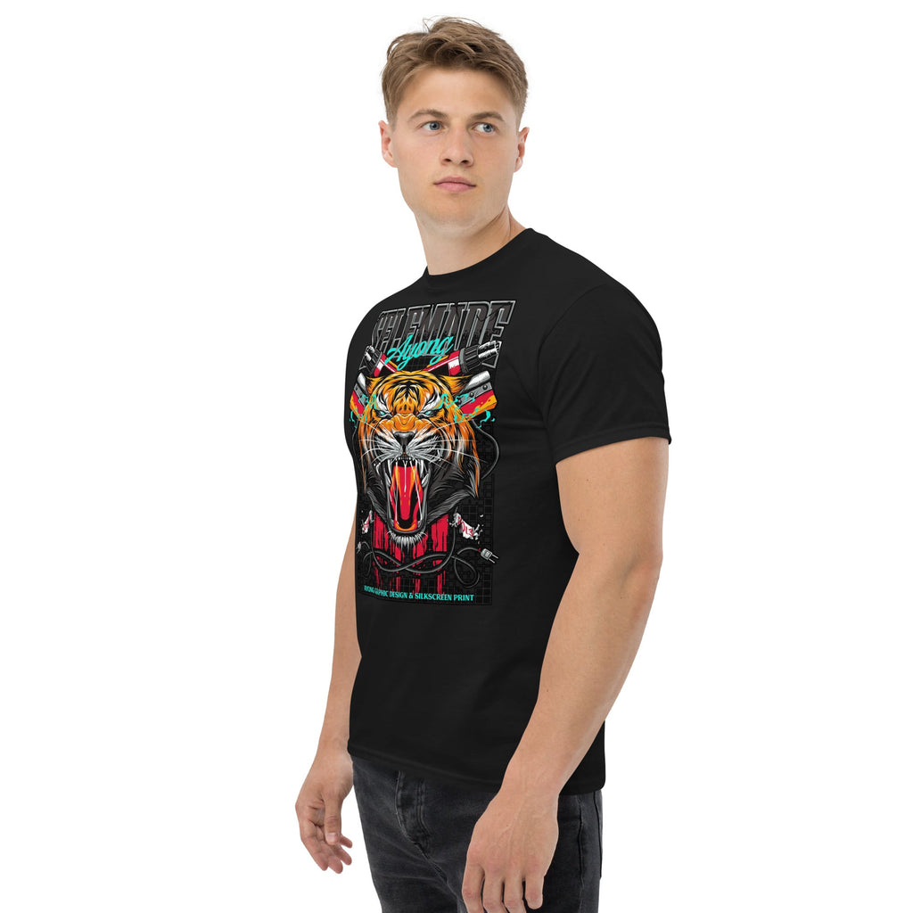 "LASTICH Structured Unisex Cotton Tee | Trendy Streetwear Staple"