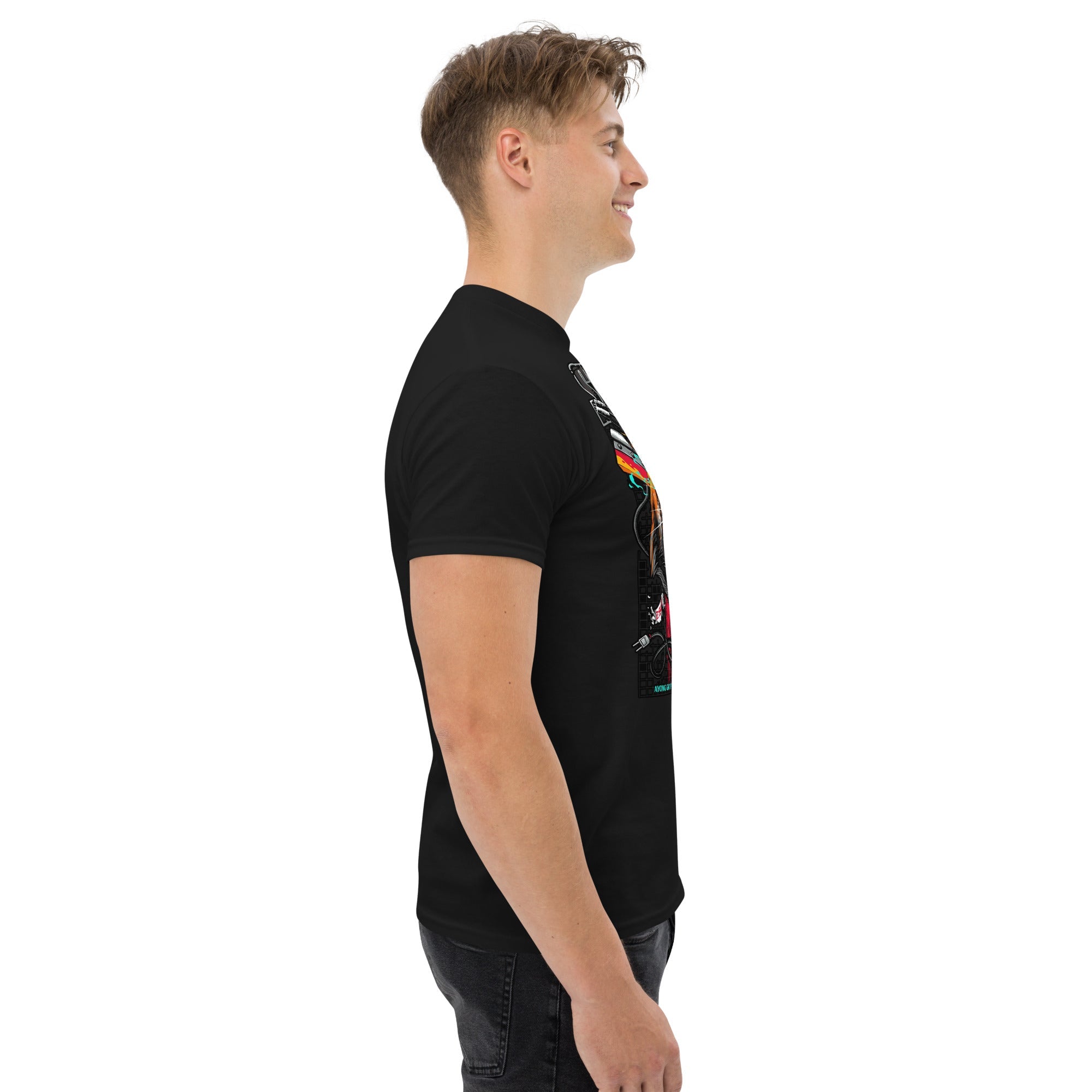 "LASTICH Structured Unisex Cotton Tee | Trendy Streetwear Staple"