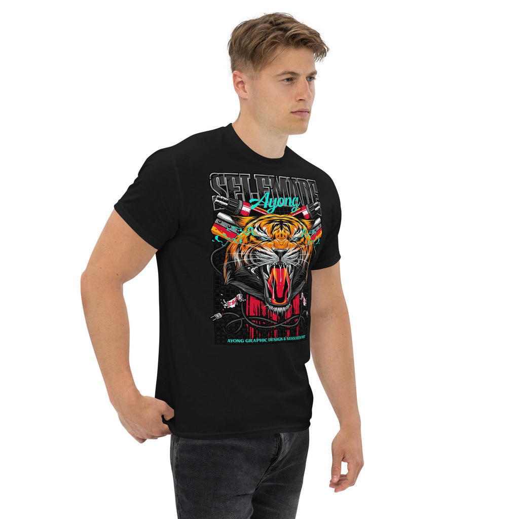 "LASTICH Structured Unisex Cotton Tee | Trendy Streetwear Staple"