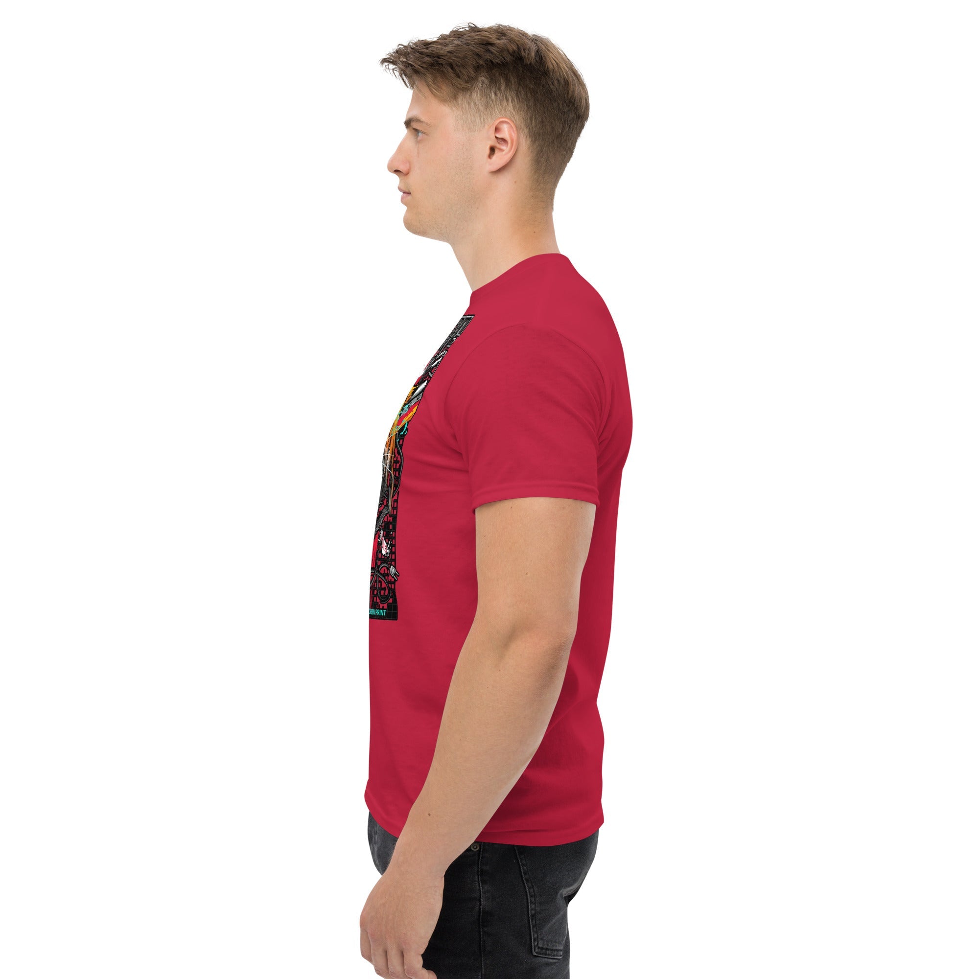 "LASTICH Structured Unisex Cotton Tee | Trendy Streetwear Staple"