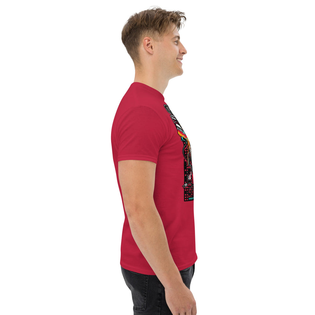 "LASTICH Structured Unisex Cotton Tee | Trendy Streetwear Staple"
