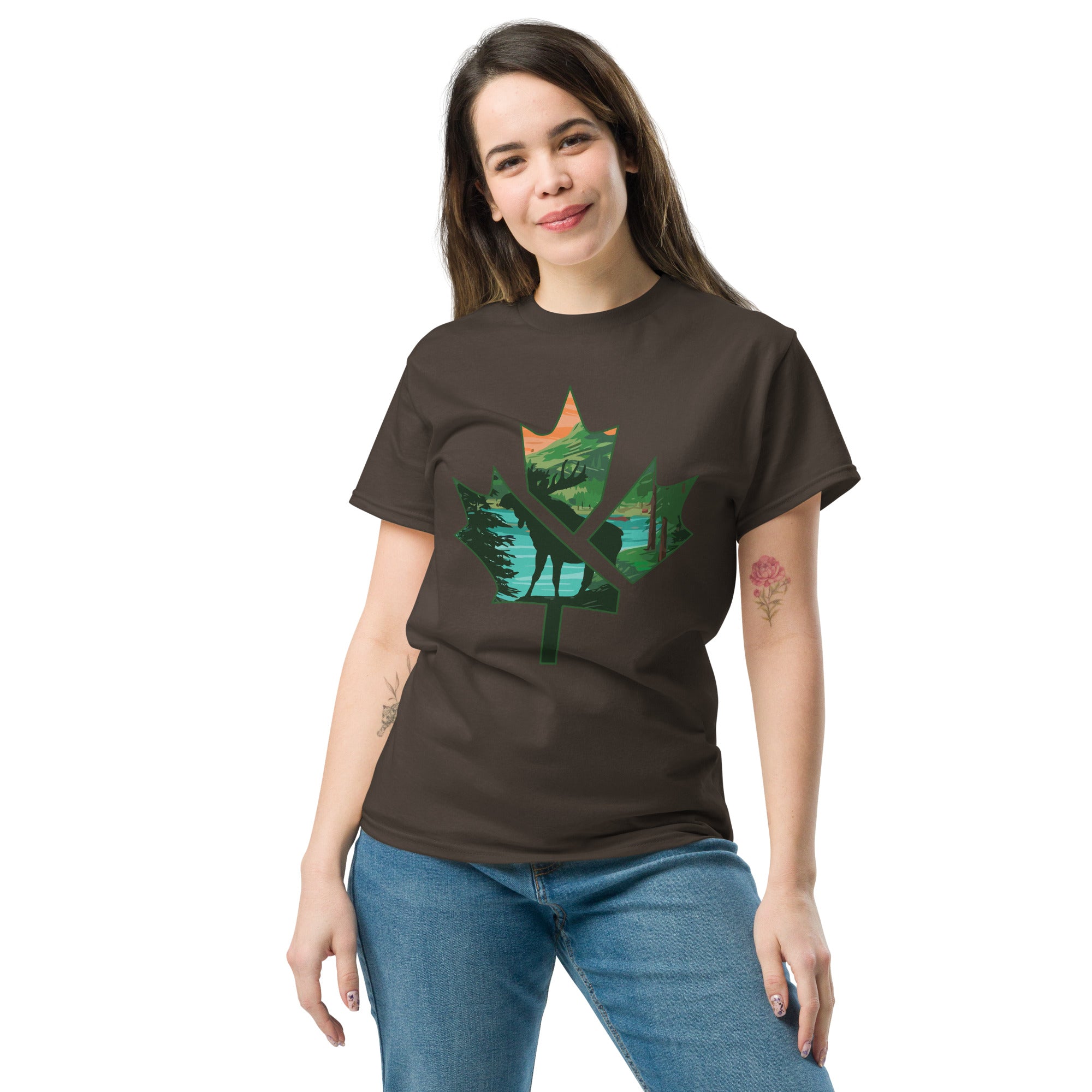 Deer Leaf Unisex classic tee - LASTICH