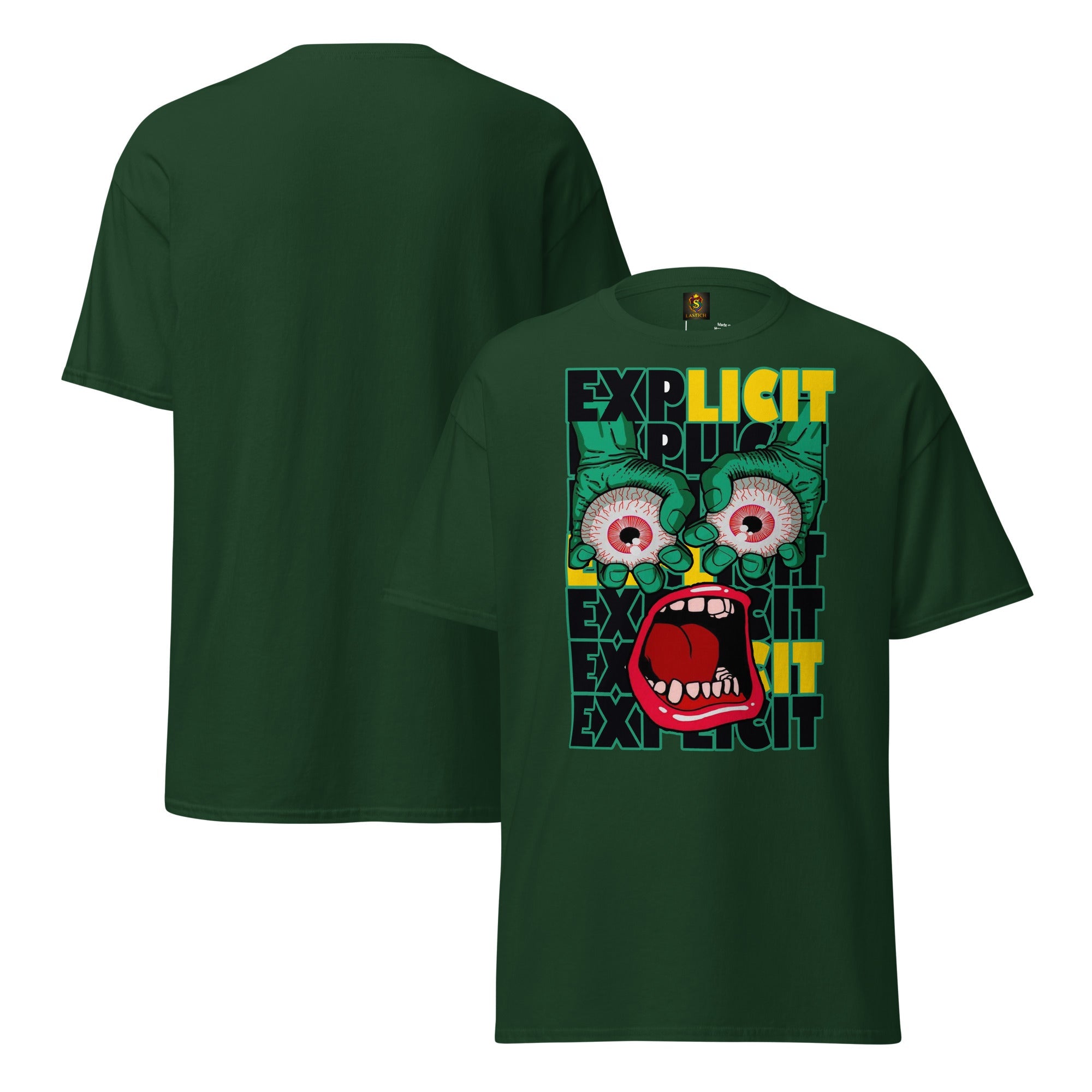 "LASTICH Unisex Anime Tee: Stylish 100% Cotton Classic Fit Shirt"