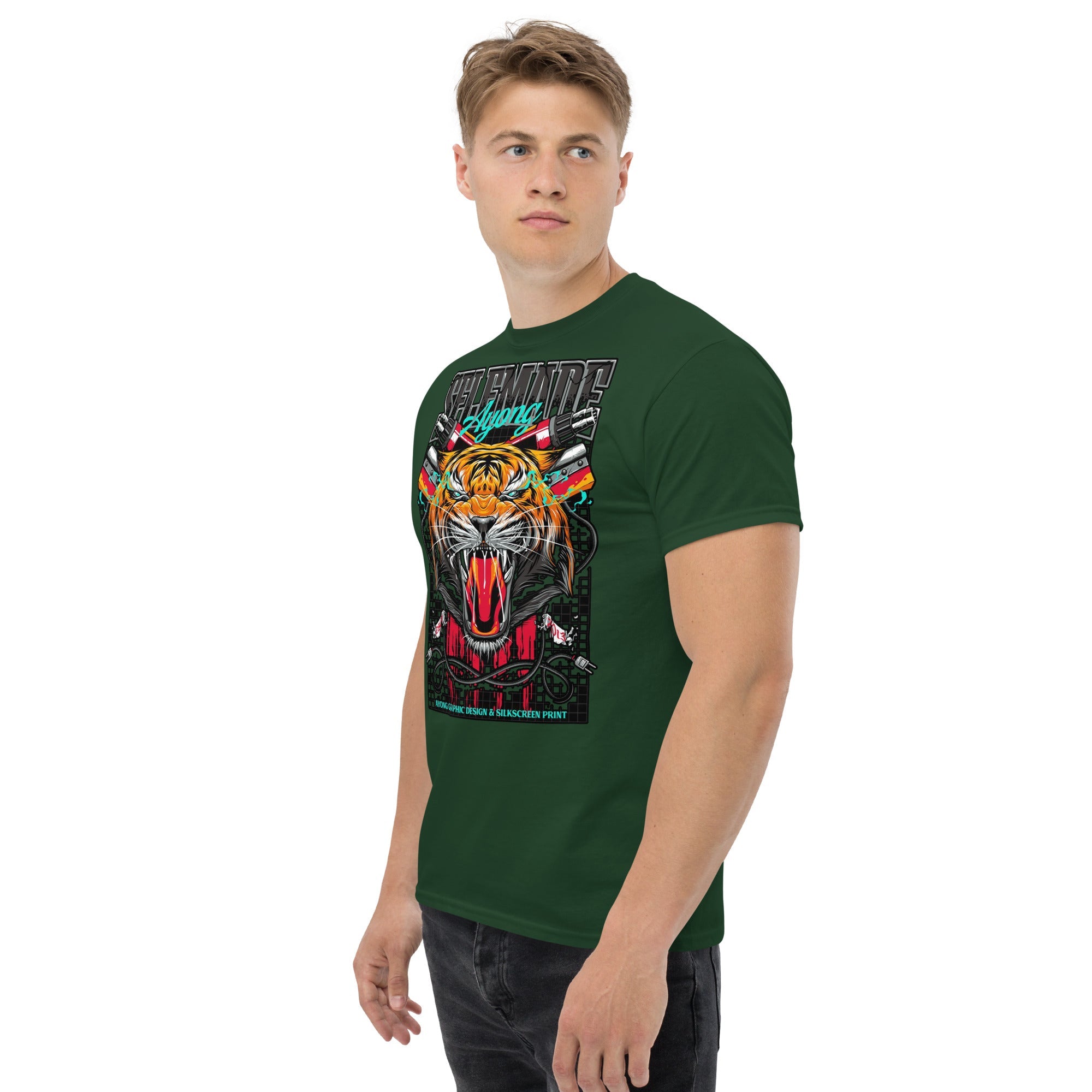 "LASTICH Structured Unisex Cotton Tee | Trendy Streetwear Staple"