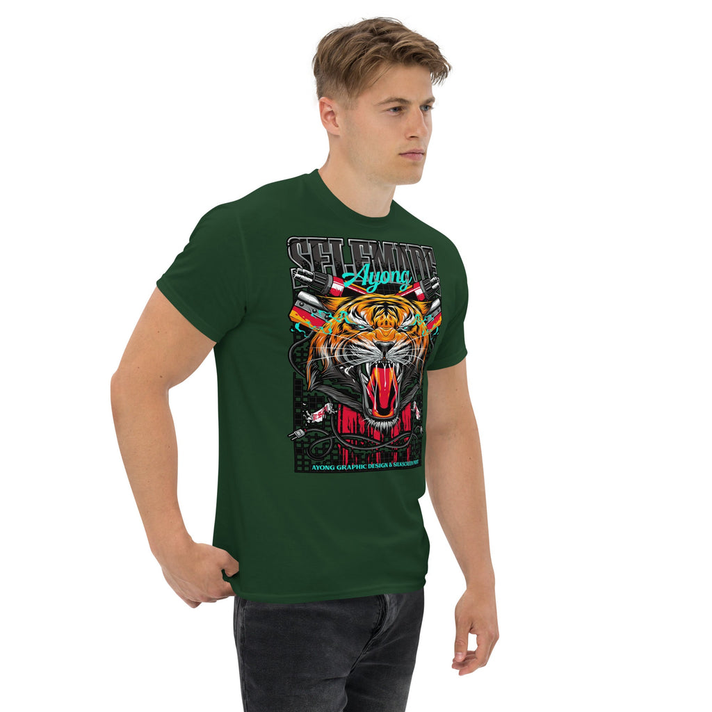 "LASTICH Structured Unisex Cotton Tee | Trendy Streetwear Staple"