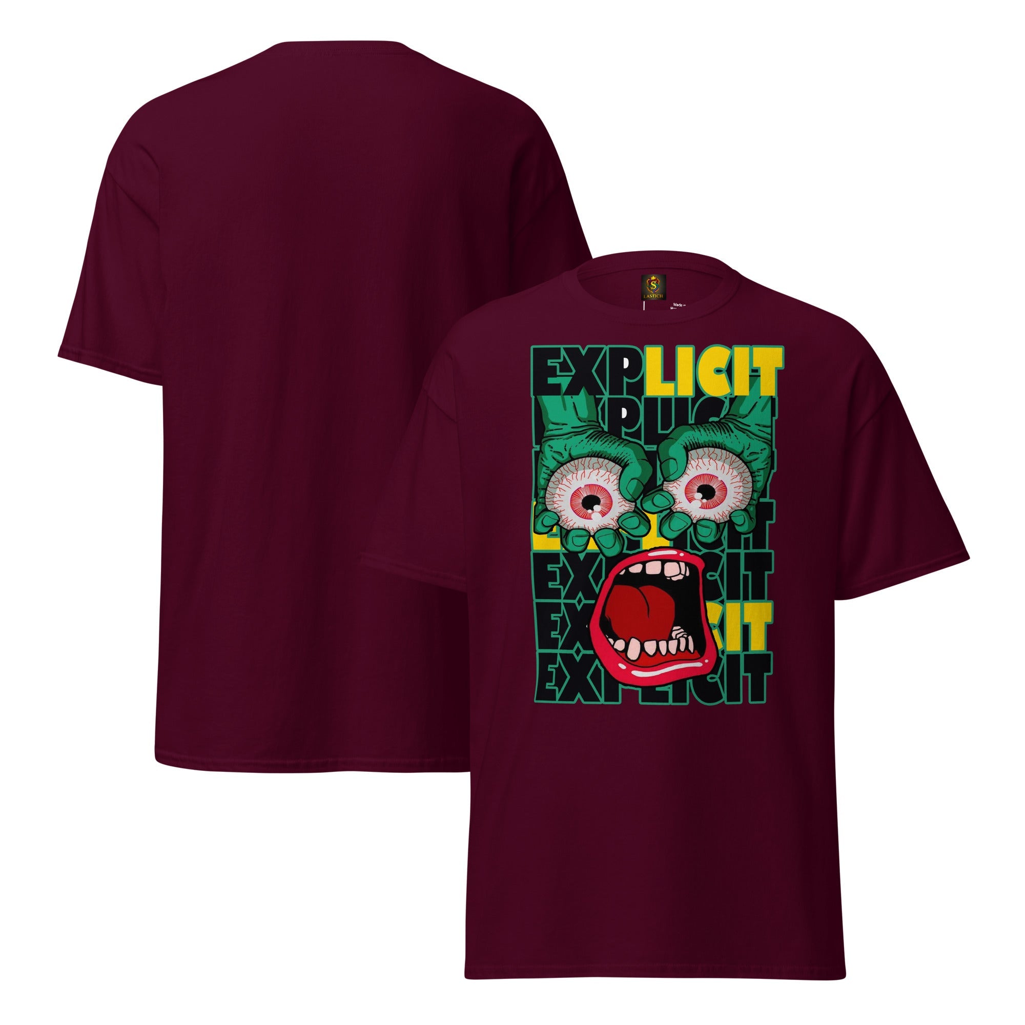 "LASTICH Unisex Anime Tee: Stylish 100% Cotton Classic Fit Shirt"