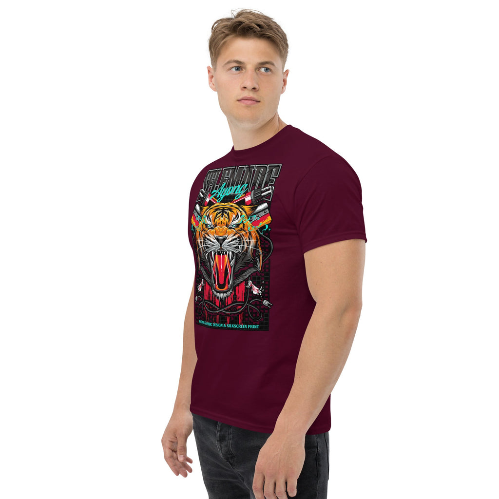 "LASTICH Structured Unisex Cotton Tee | Trendy Streetwear Staple"