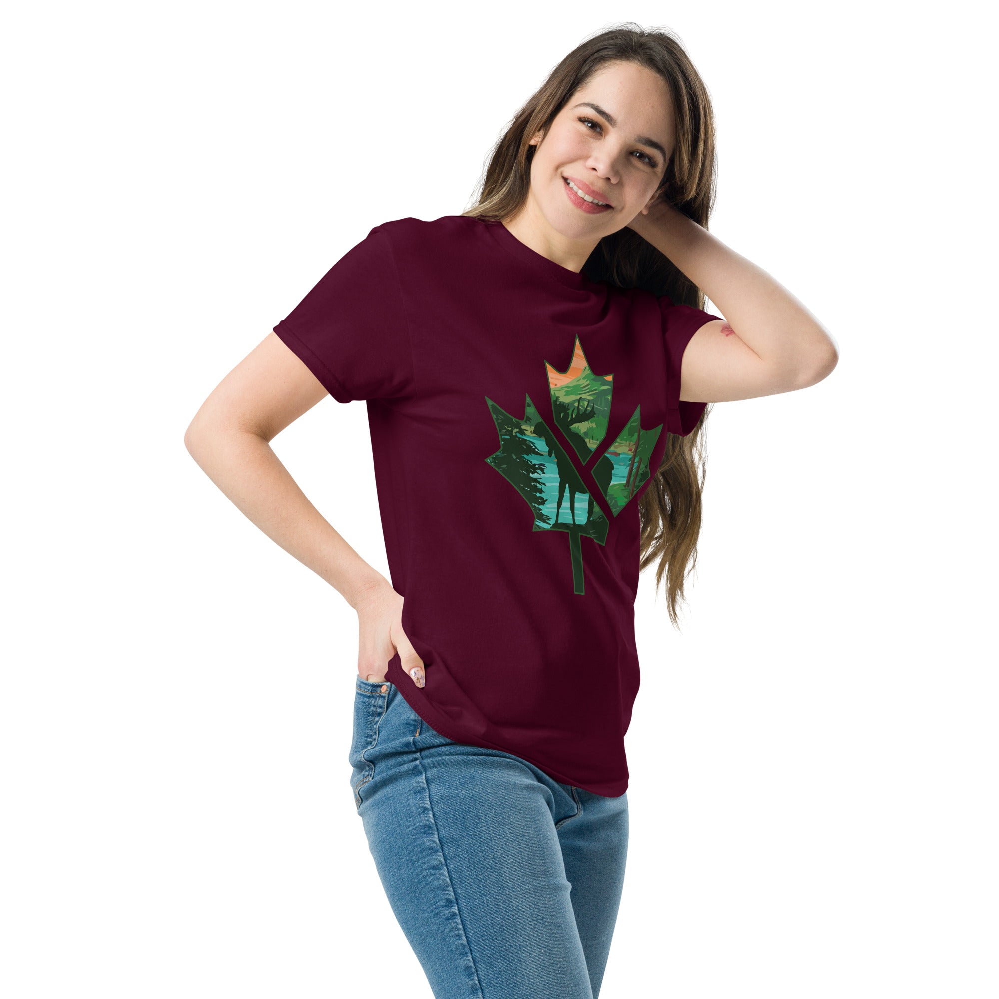 Deer Leaf Unisex classic tee - LASTICH