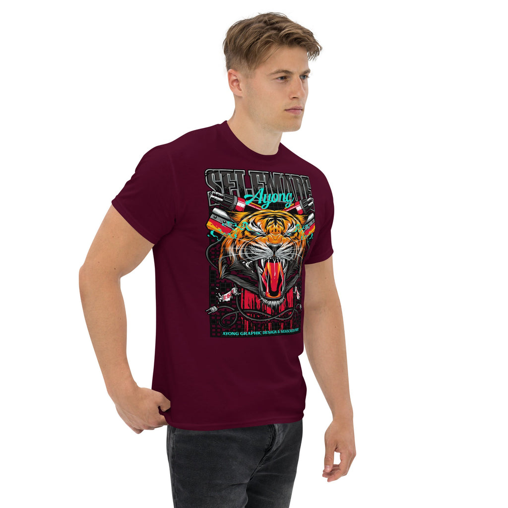 "LASTICH Structured Unisex Cotton Tee | Trendy Streetwear Staple"