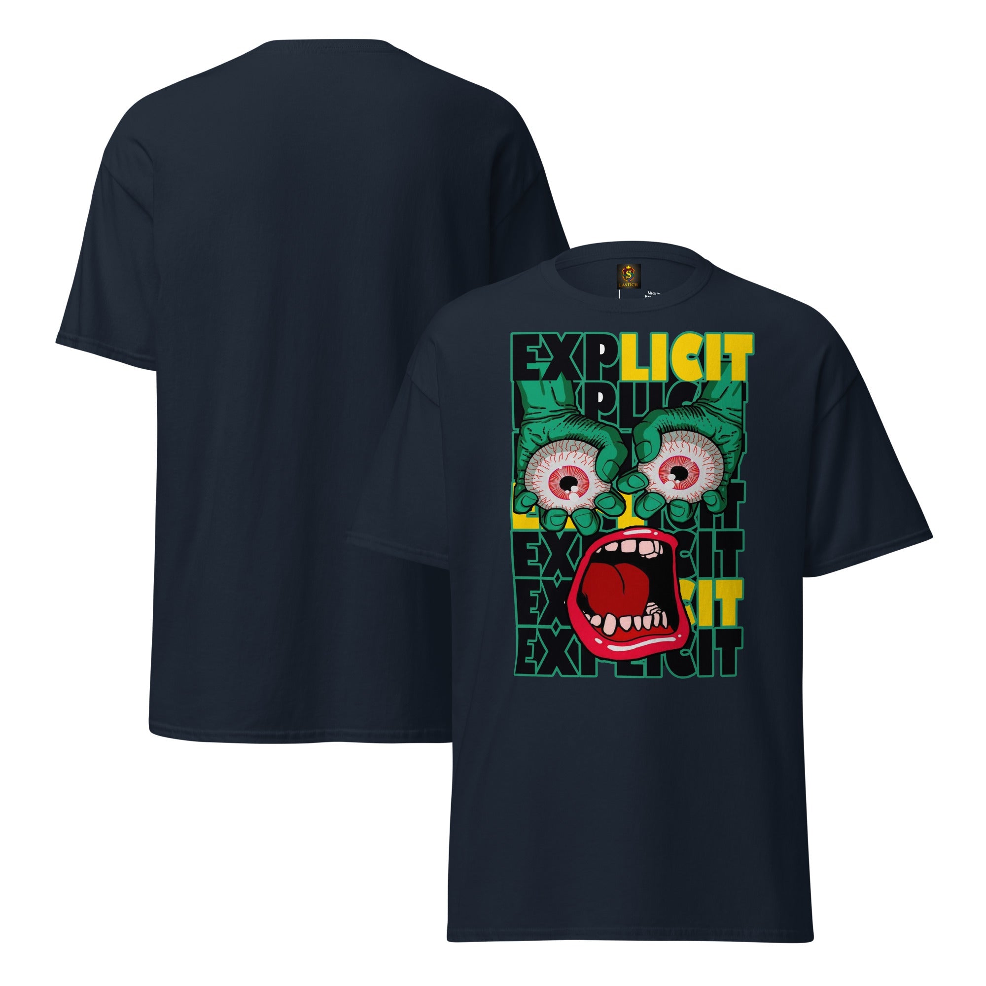 "LASTICH Unisex Anime Tee: Stylish 100% Cotton Classic Fit Shirt"