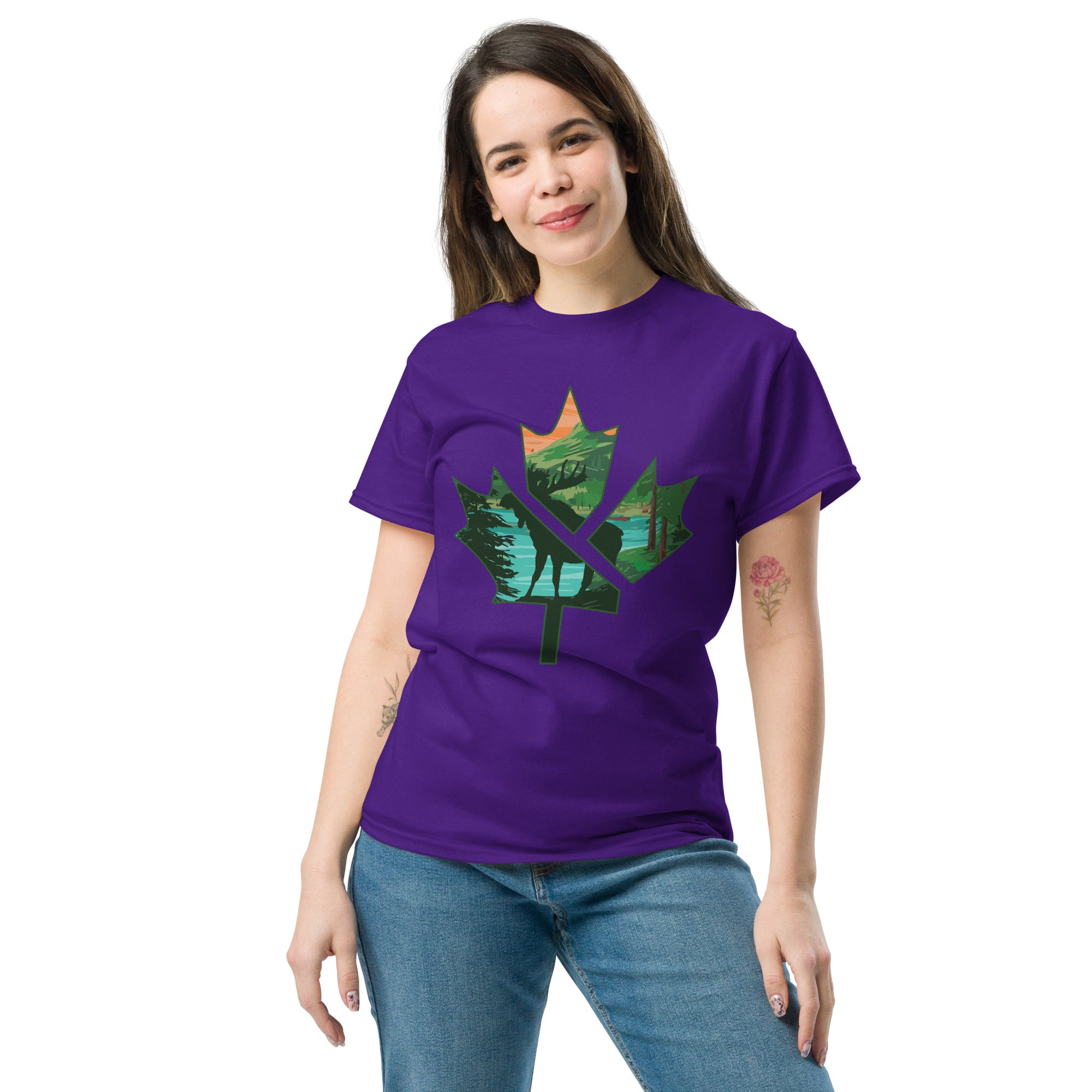 Deer Leaf Unisex classic tee - LASTICH