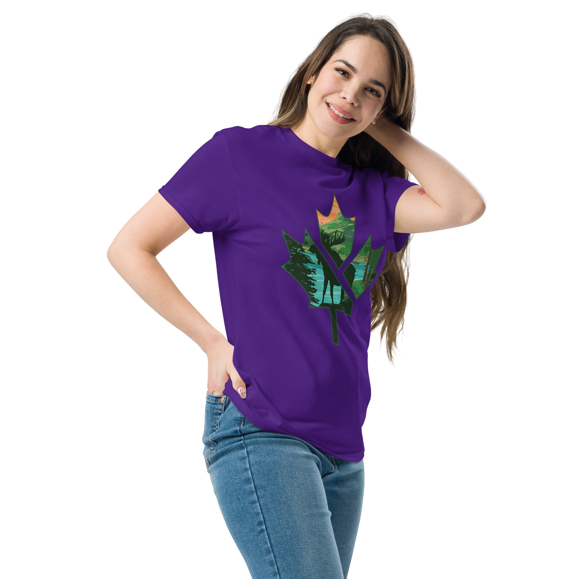 Deer Leaf Unisex classic tee - LASTICH