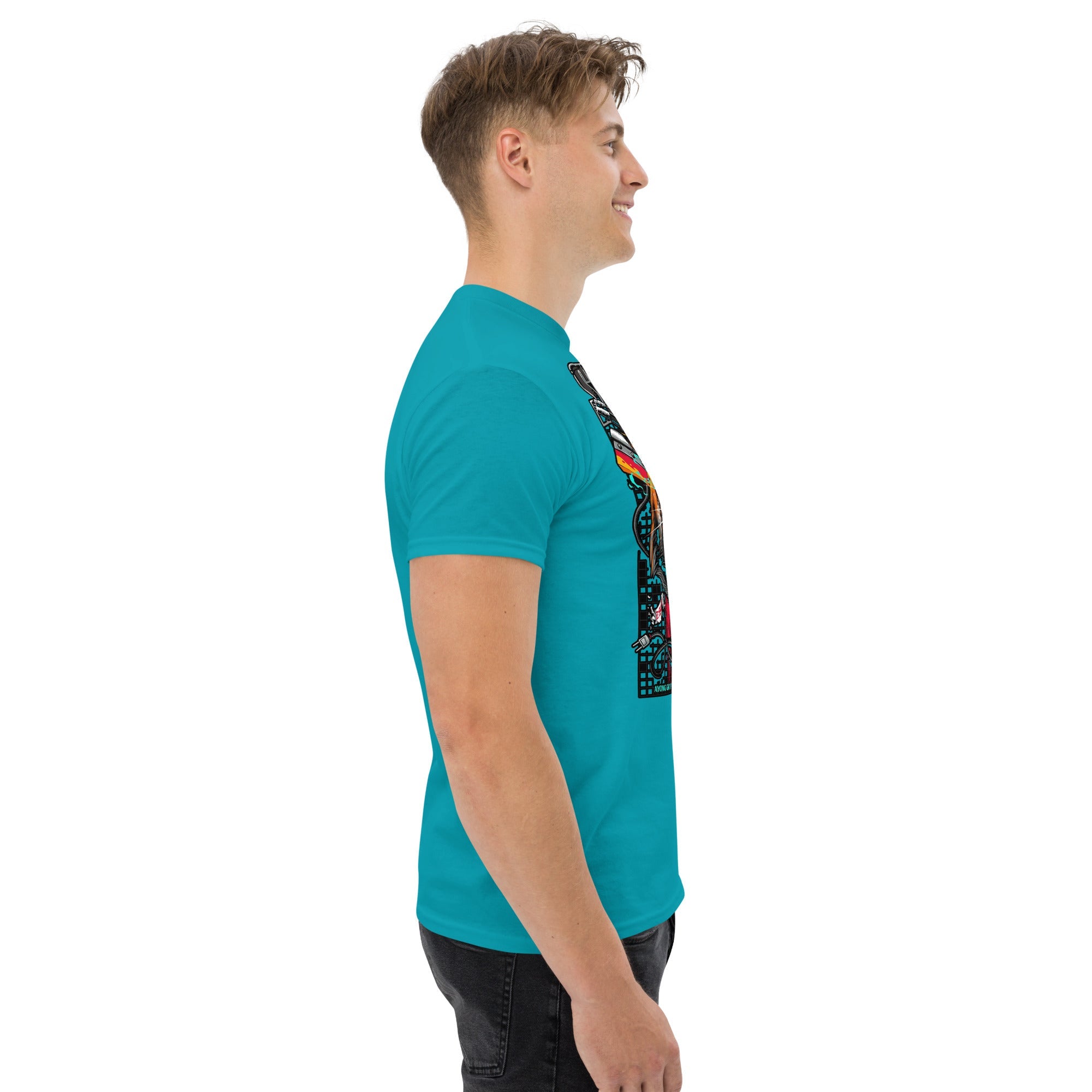 "LASTICH Structured Unisex Cotton Tee | Trendy Streetwear Staple"