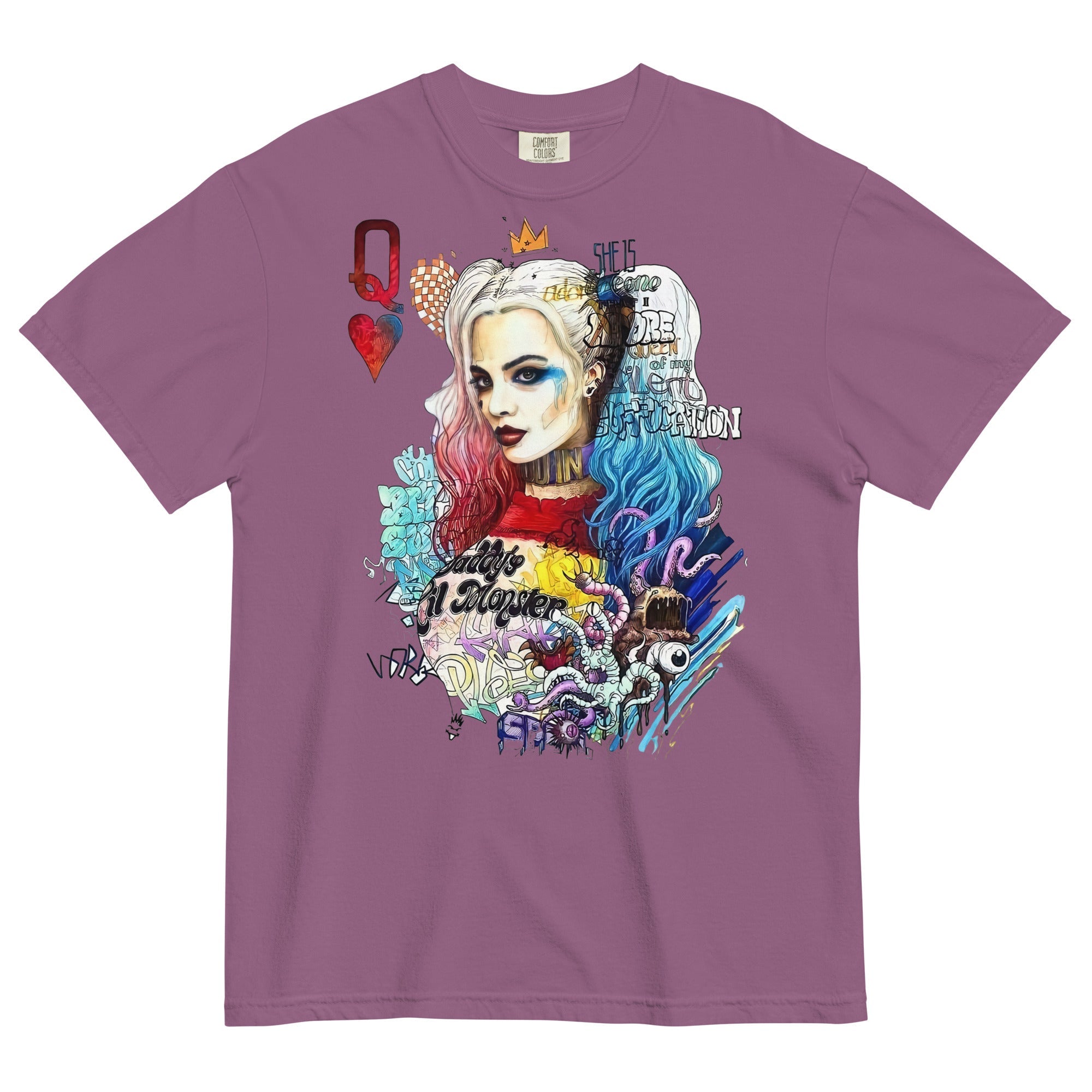 Unisex garment-dyed heavyweight t-shirt