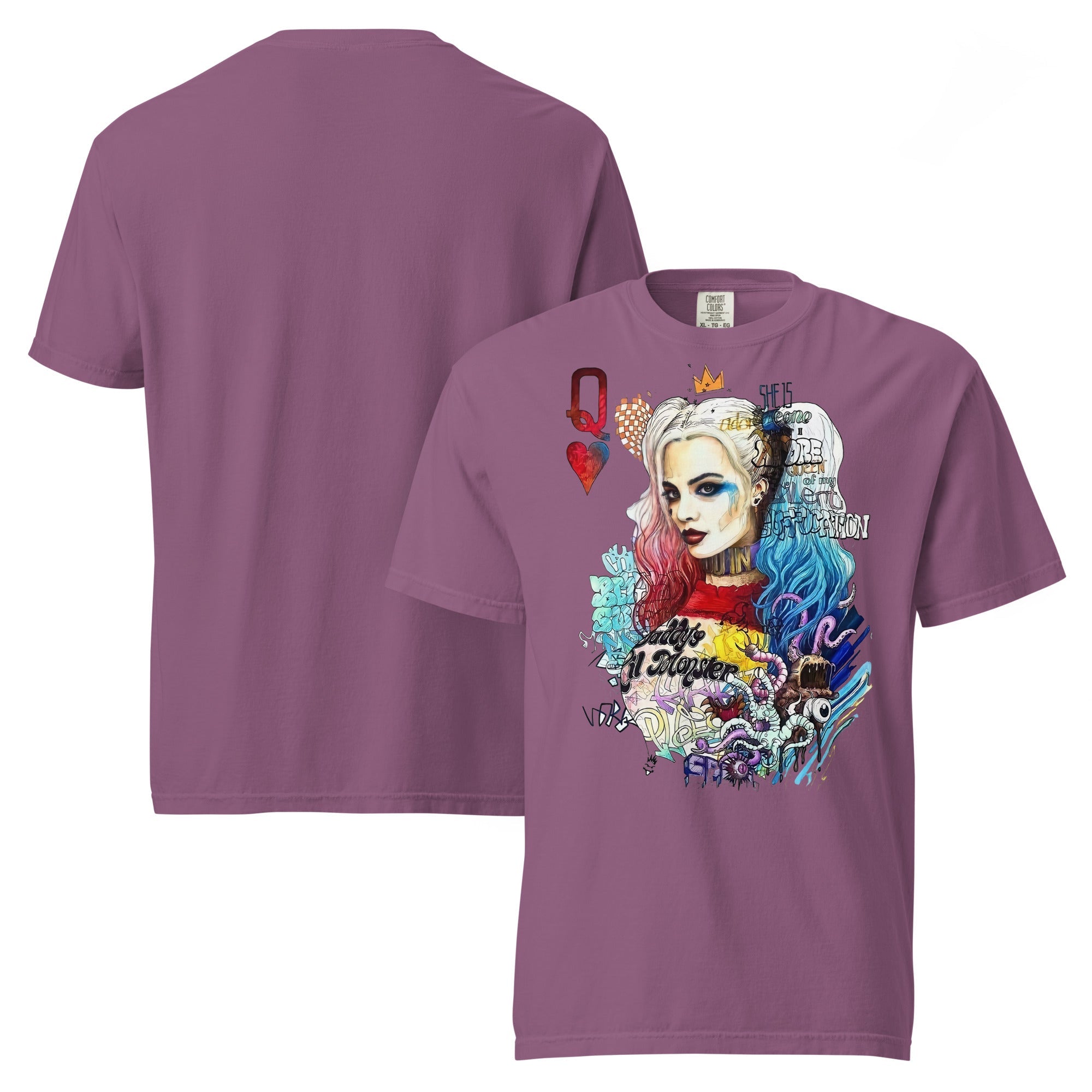 Unisex garment-dyed heavyweight t-shirt