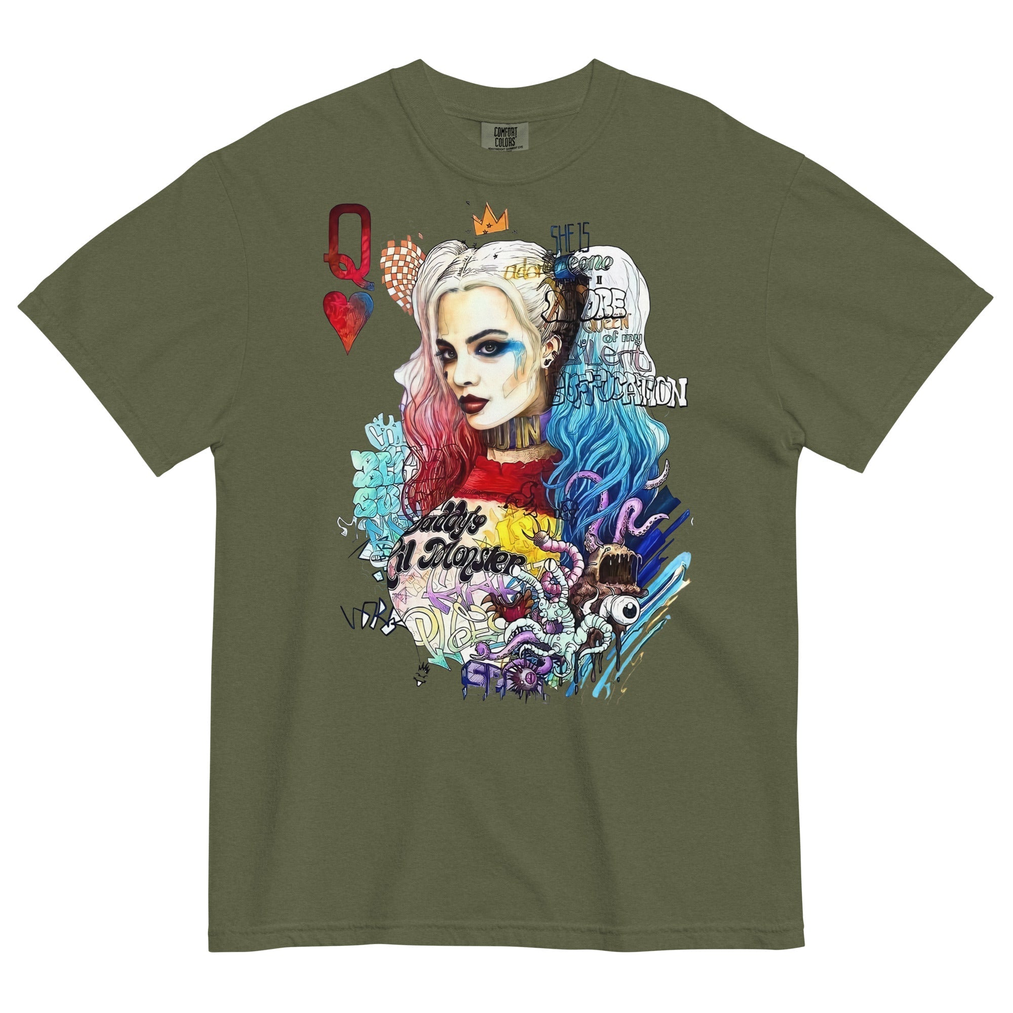 Unisex garment-dyed heavyweight t-shirt