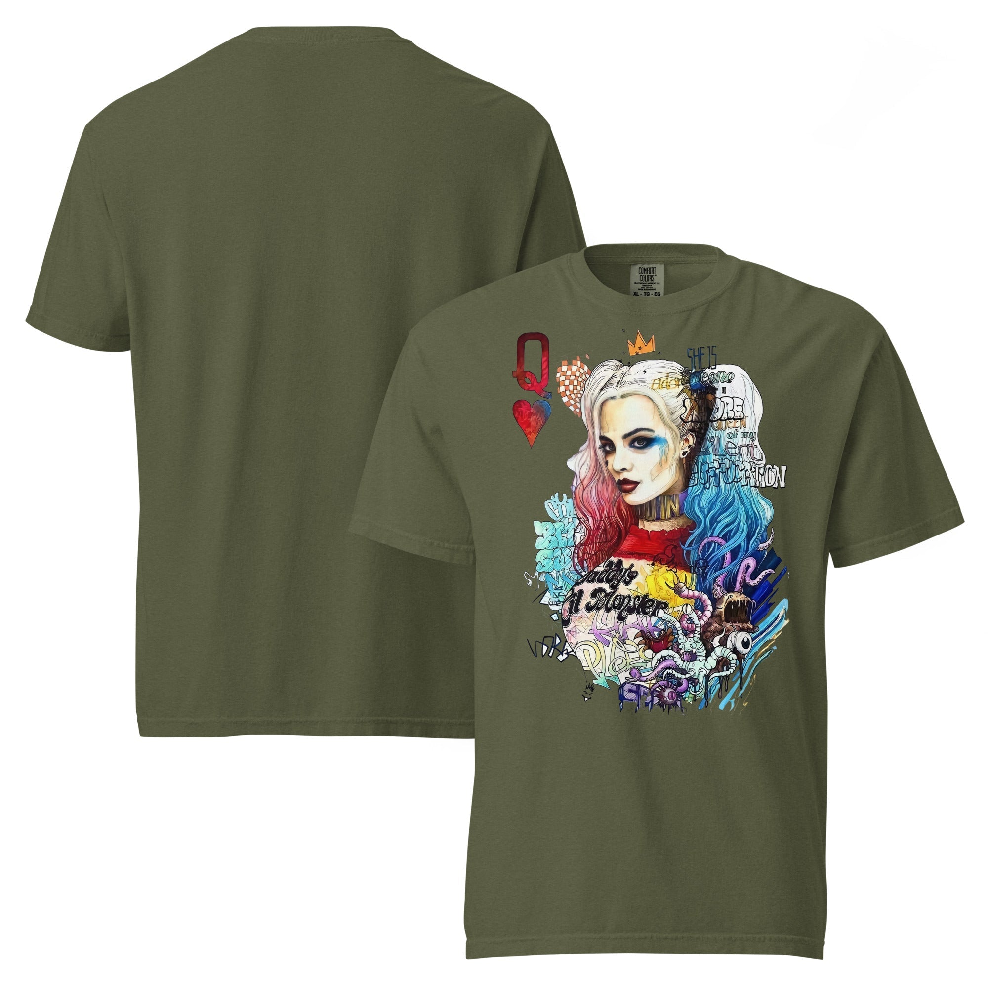 Unisex garment-dyed heavyweight t-shirt