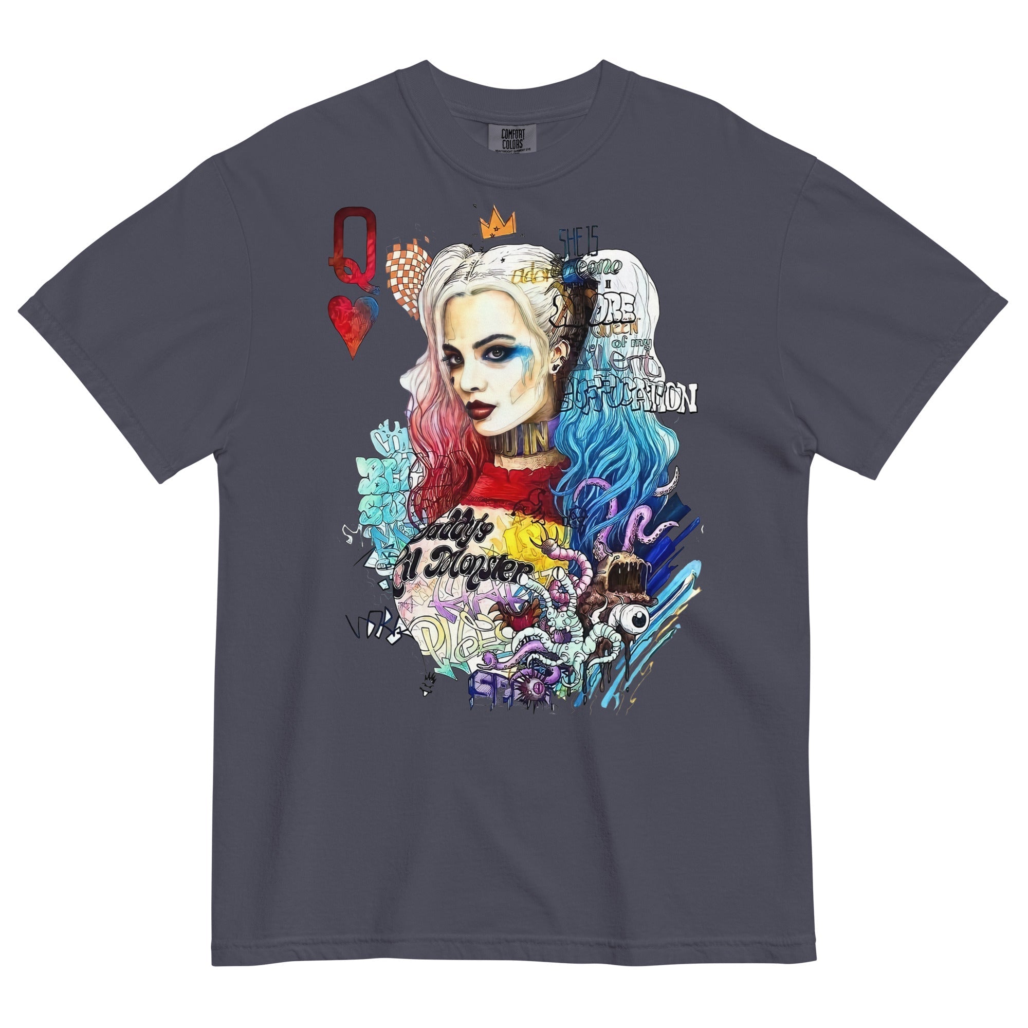 Unisex garment-dyed heavyweight t-shirt