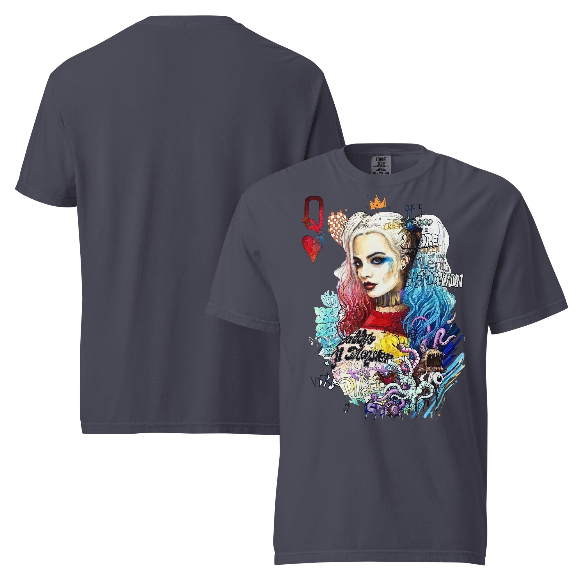 Unisex garment-dyed heavyweight t-shirt