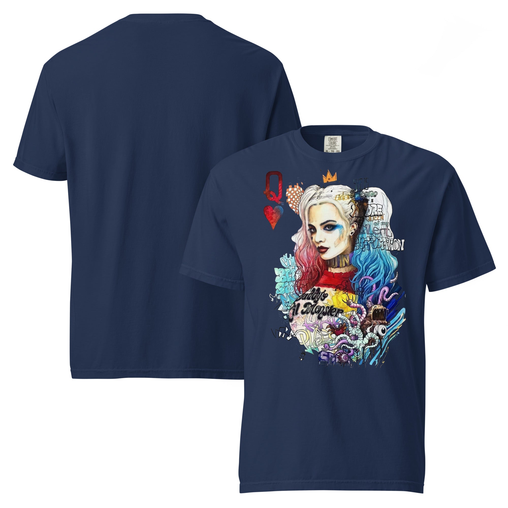 Unisex garment-dyed heavyweight t-shirt